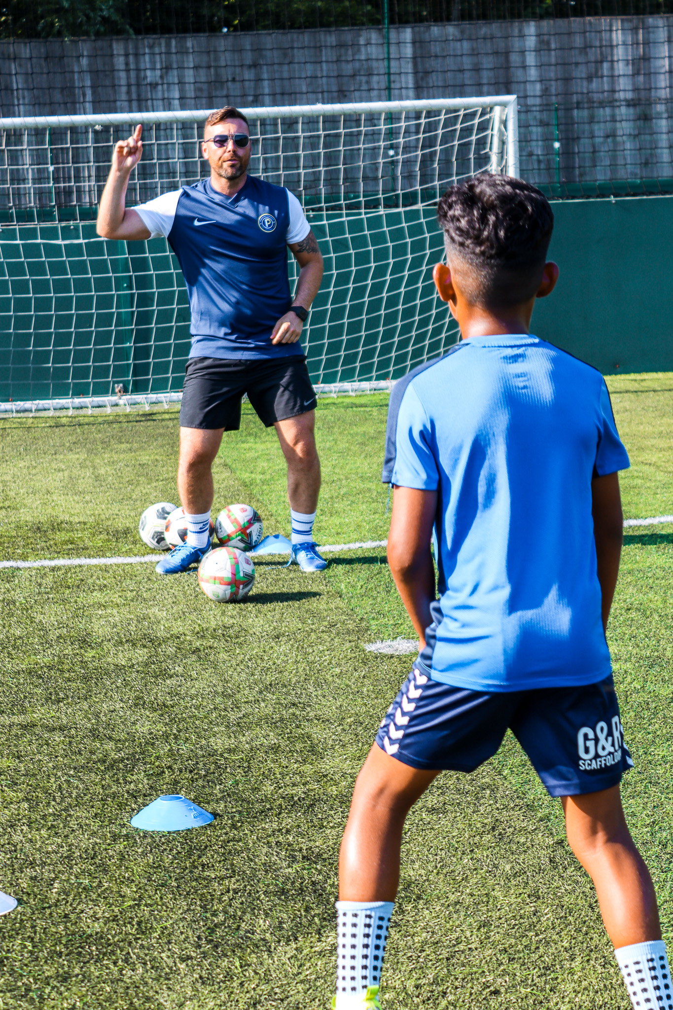 Youth teamwork exercises